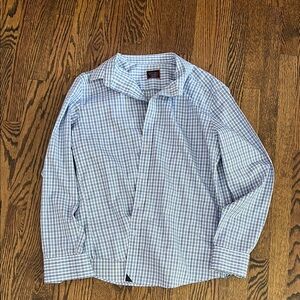 UNTUCKit Blue Checkered Men's XL Slim Casual Shirt